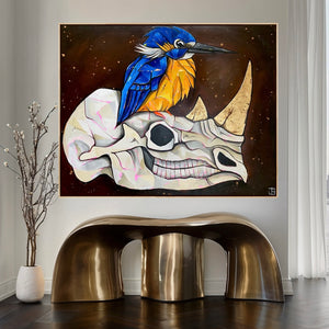 
                  
                    Load image into Gallery viewer, Pip fra et kranie 150x120
                  
                