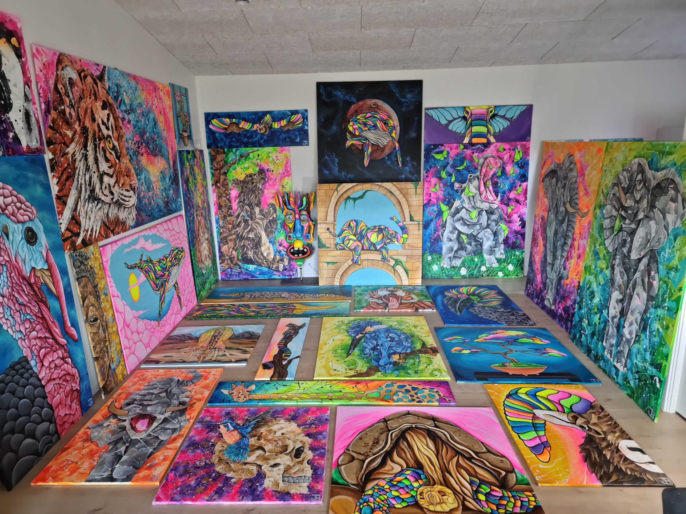 Besøg mit atelier og galleri i Silkeborg