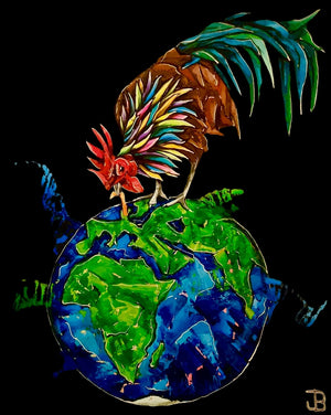 
                  
                    Load image into Gallery viewer, We are the world (Hane) 100x80
                  
                