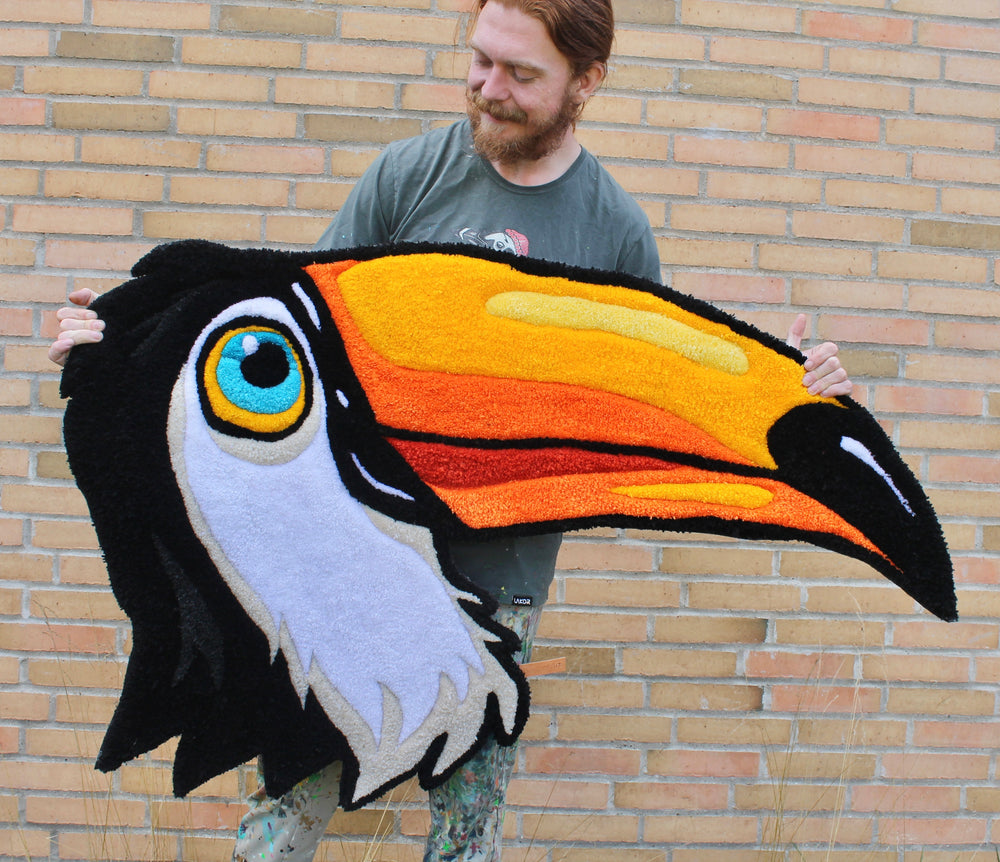 
                  
                    Load image into Gallery viewer, Tukan - Tæppe 125x85
                  
                