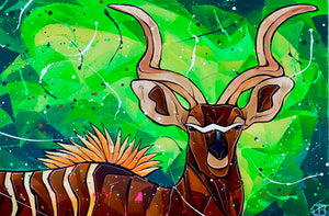 
                  
                    Load image into Gallery viewer, Kudu i det grønne 150x100
                  
                