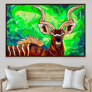 
                  
                    Load image into Gallery viewer, Kudu i det grønne 150x100
                  
                