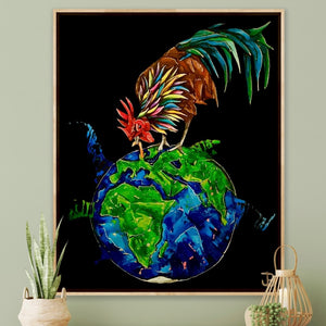 
                  
                    Load image into Gallery viewer, We are the world (Hane) 100x80
                  
                
