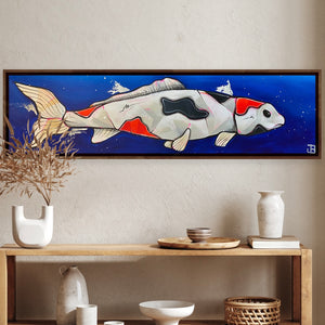 
                  
                    Load image into Gallery viewer, Koi i det blå 150x40
                  
                