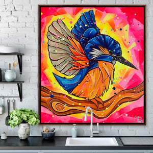 
                  
                    Load image into Gallery viewer, Pip for et bask med vingerne 90x80
                  
                