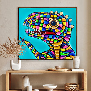 
                  
                    Load image into Gallery viewer, Den lille dinosaur 80x70
                  
                