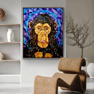 
                  
                    Load image into Gallery viewer, De store menneskeaber - Chimpansen 150x120
                  
                