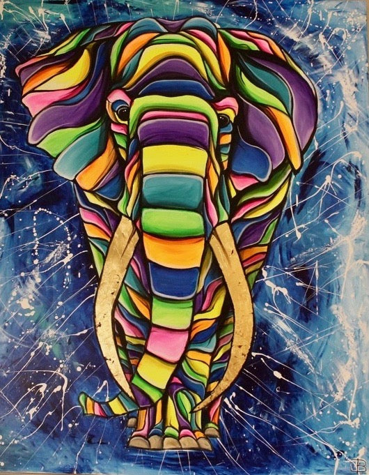
                  
                    Load image into Gallery viewer, Elefantasme 150x120
                  
                