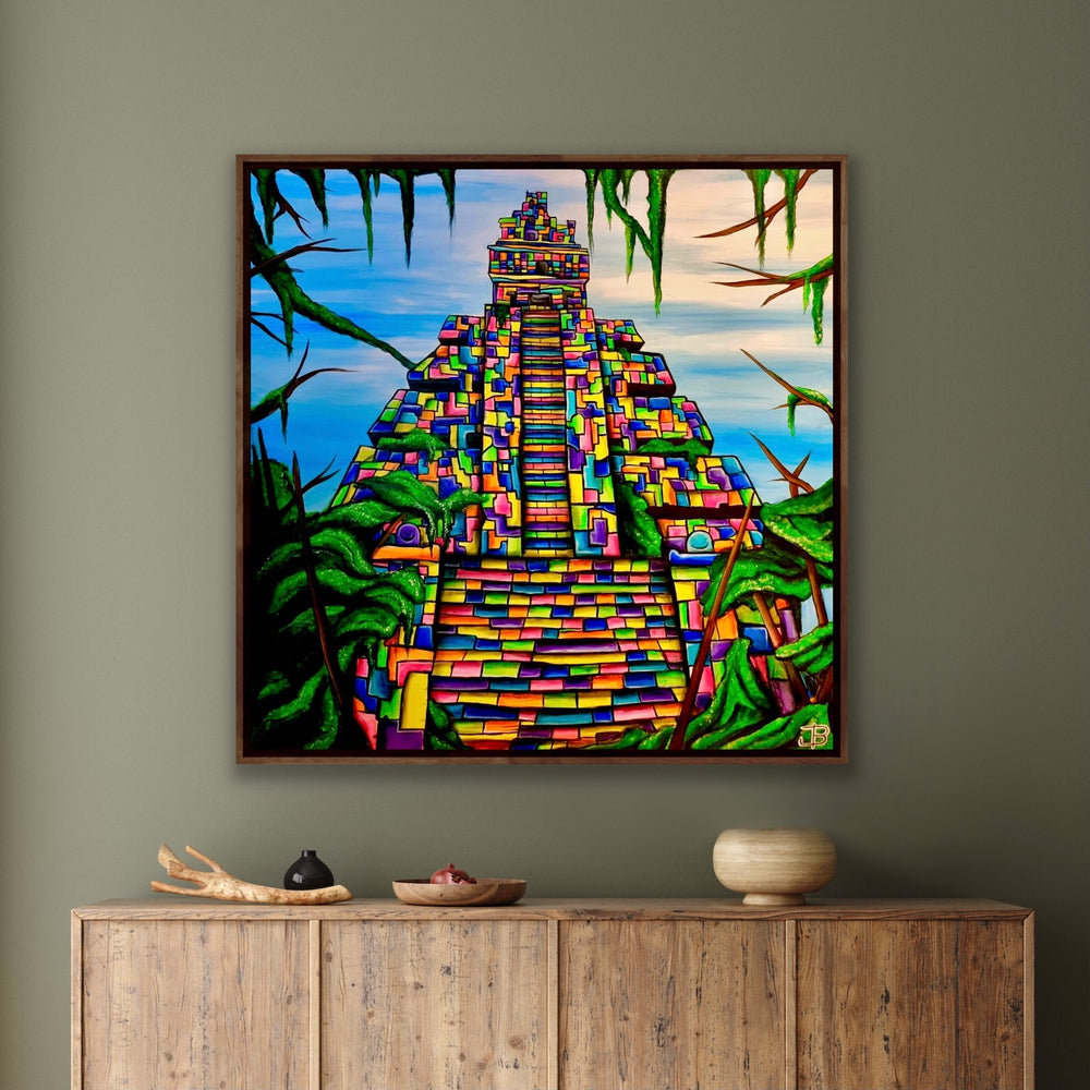 
                  
                    Load image into Gallery viewer, Aztek tempel 100x100
                  
                