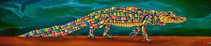 
                  
                    Load image into Gallery viewer, Kravlende krokodille 130x30
                  
                