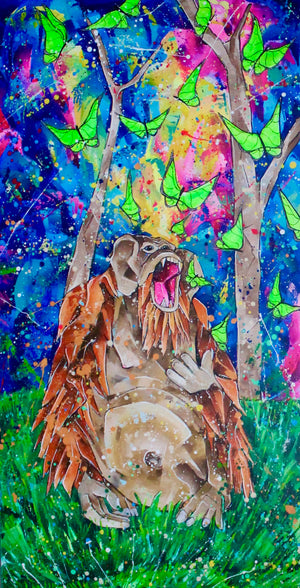 
                  
                    Load image into Gallery viewer, Orangutangens brøl 200x100
                  
                