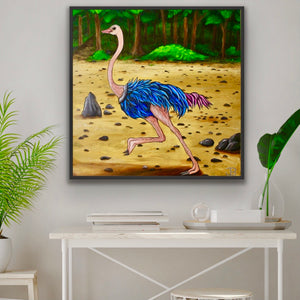 
                  
                    Load image into Gallery viewer, Running ostrich 95x95
                  
                