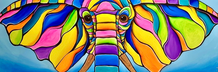 
                  
                    Load image into Gallery viewer, Elefanten med de lange øre 230x80
                  
                