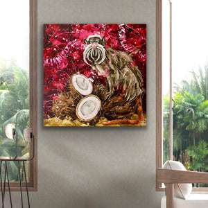 
                  
                    Load image into Gallery viewer, Læskende kokosnødder - Rosa 100x100
                  
                