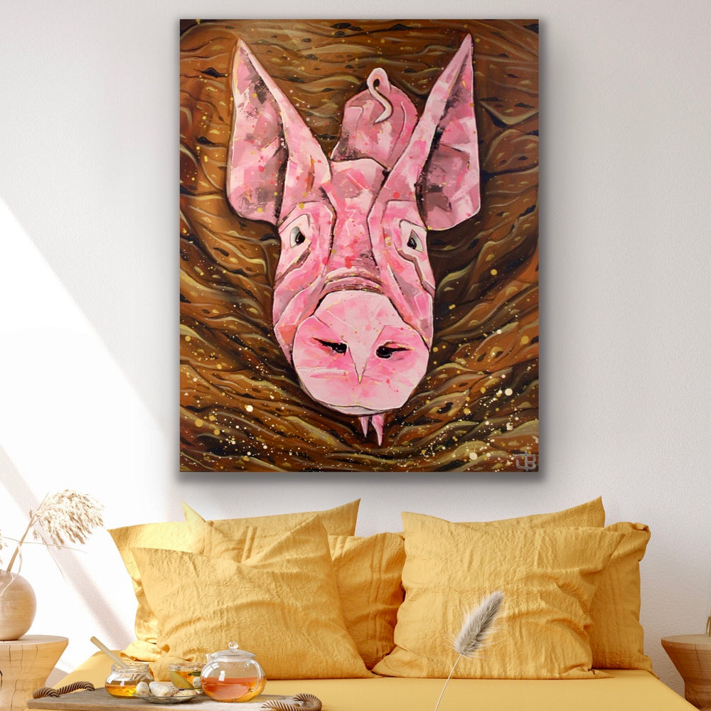 
                  
                    Load image into Gallery viewer, Miss piggy 100x80
                  
                