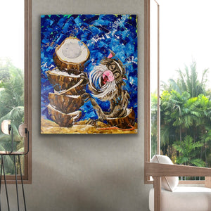 
                  
                    Load image into Gallery viewer, Læskende kokosnødder - Blue 120x100
                  
                