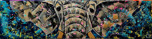 
                  
                    Load image into Gallery viewer, Elephant in the blue 200x50
                  
                